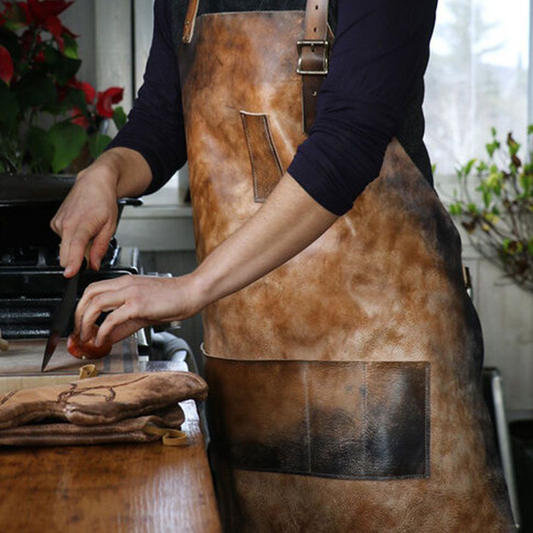 Old Timber Chef's Leather Apron