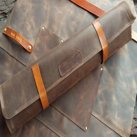 Professional Leren Schort BBQ Leather Apron