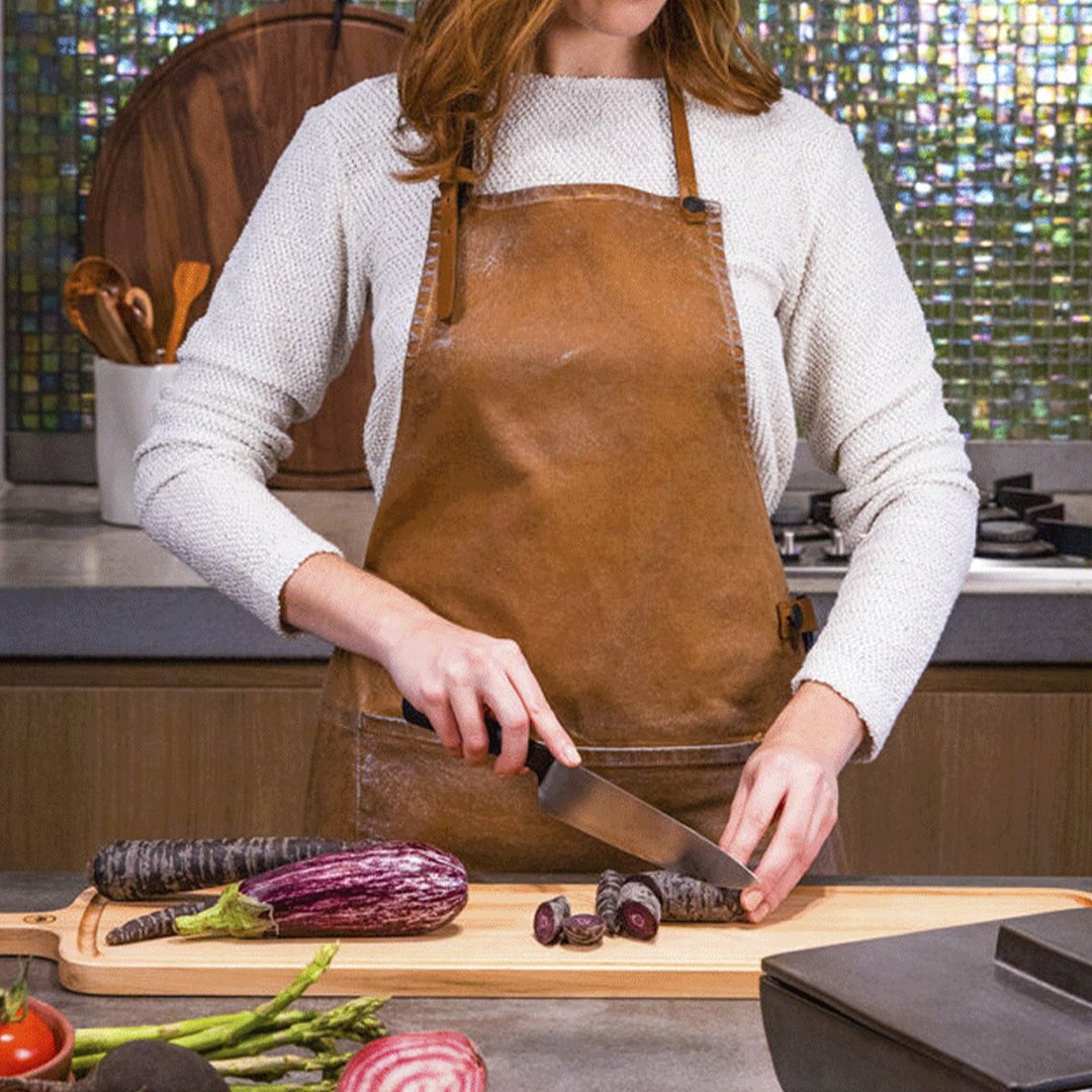 Suspender Series Chef Leather Apron