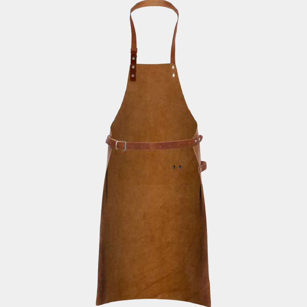 Classic BBQ Brown Leather Apron