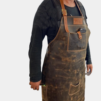 Extra Impregnated BBQ Leather Apron