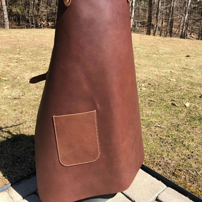 Grilling Full Grain Leather Apron