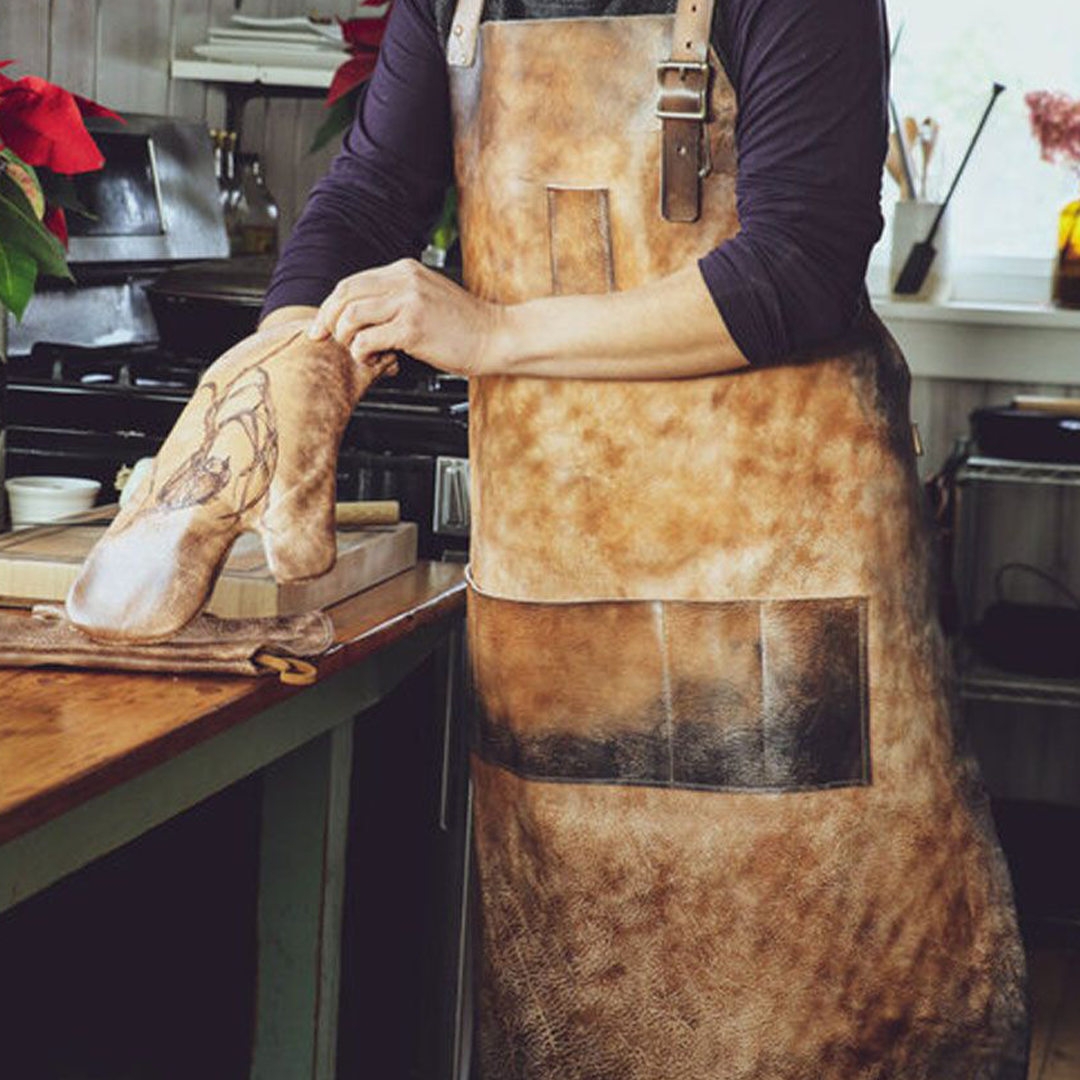 Old Timber Chef's Leather Apron