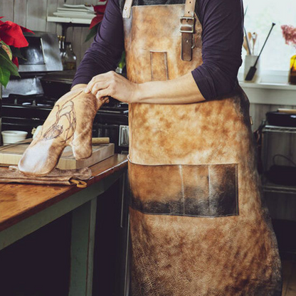 Old Timber Chef's Leather Apron