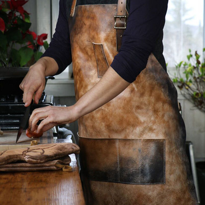 Old Timber Chef's Leather Apron