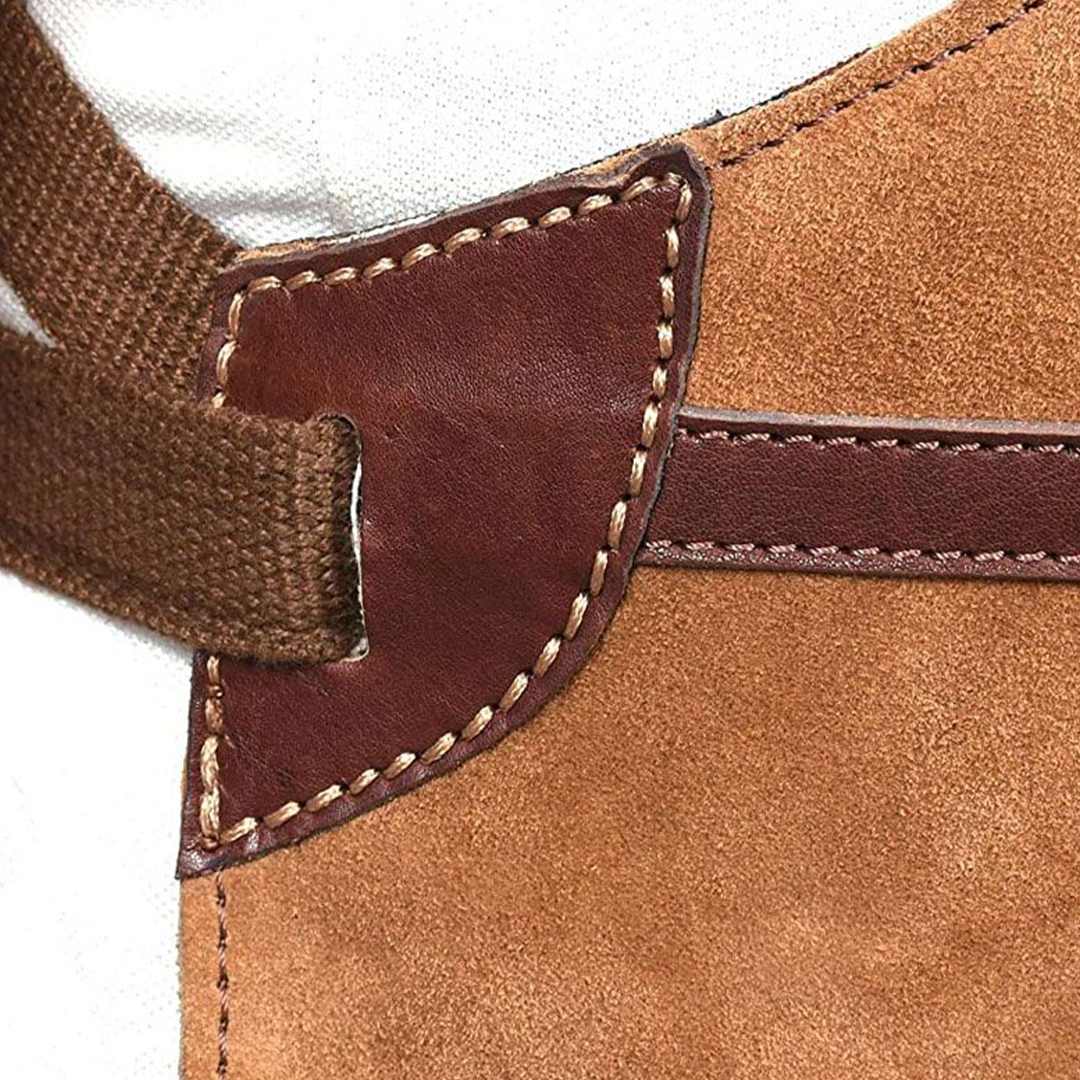 Utility Apron Adjustable Cross Back Straps With Tool Pockets